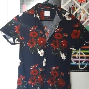 Cactus man button up shirt